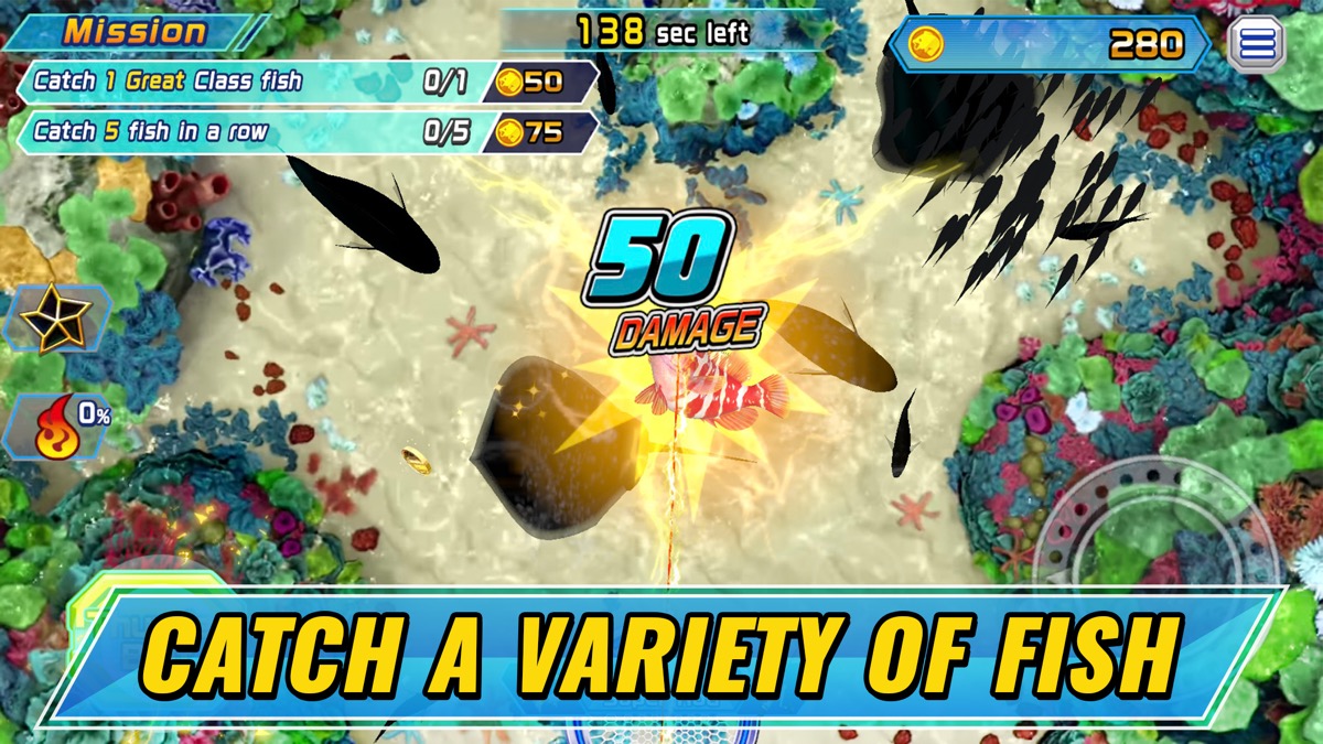 Reef still with a great-class mission and a clownfish