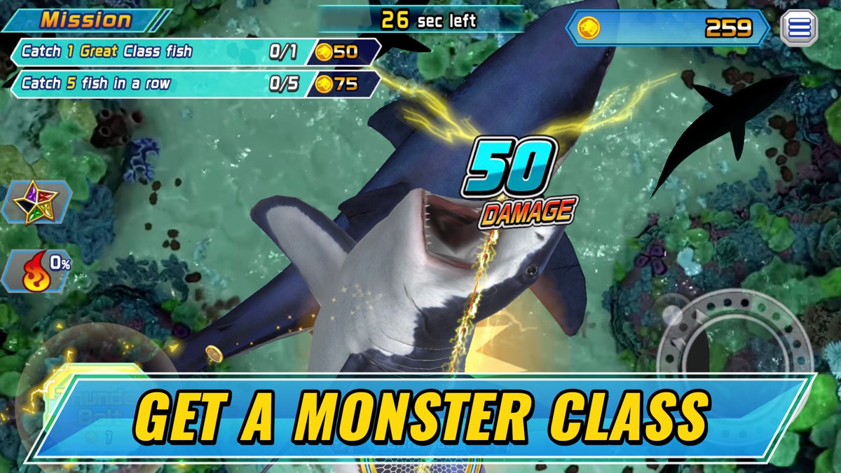 Shark still under a monster-class banner